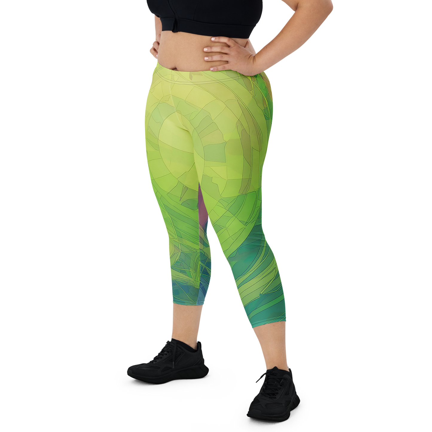 Warp Speed Capri Leggings