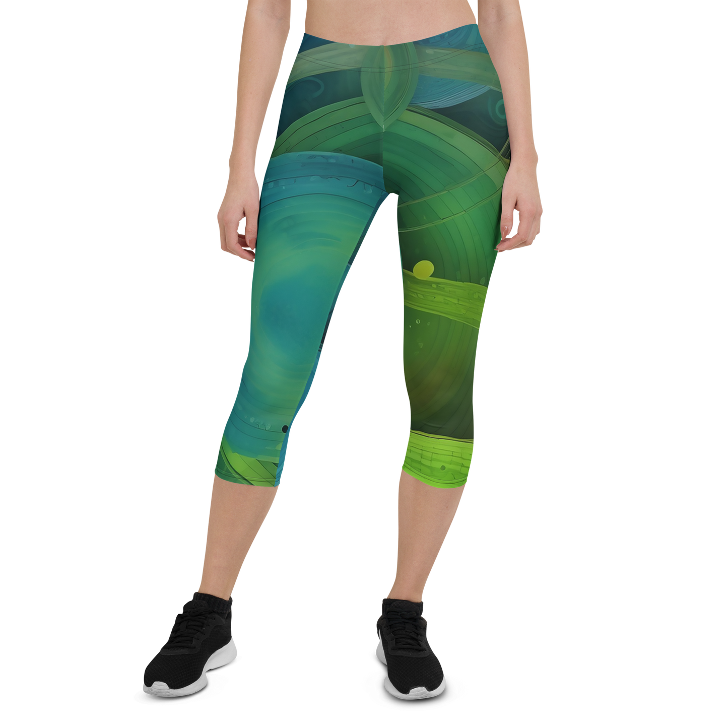 Quantum Leap Capri Leggings