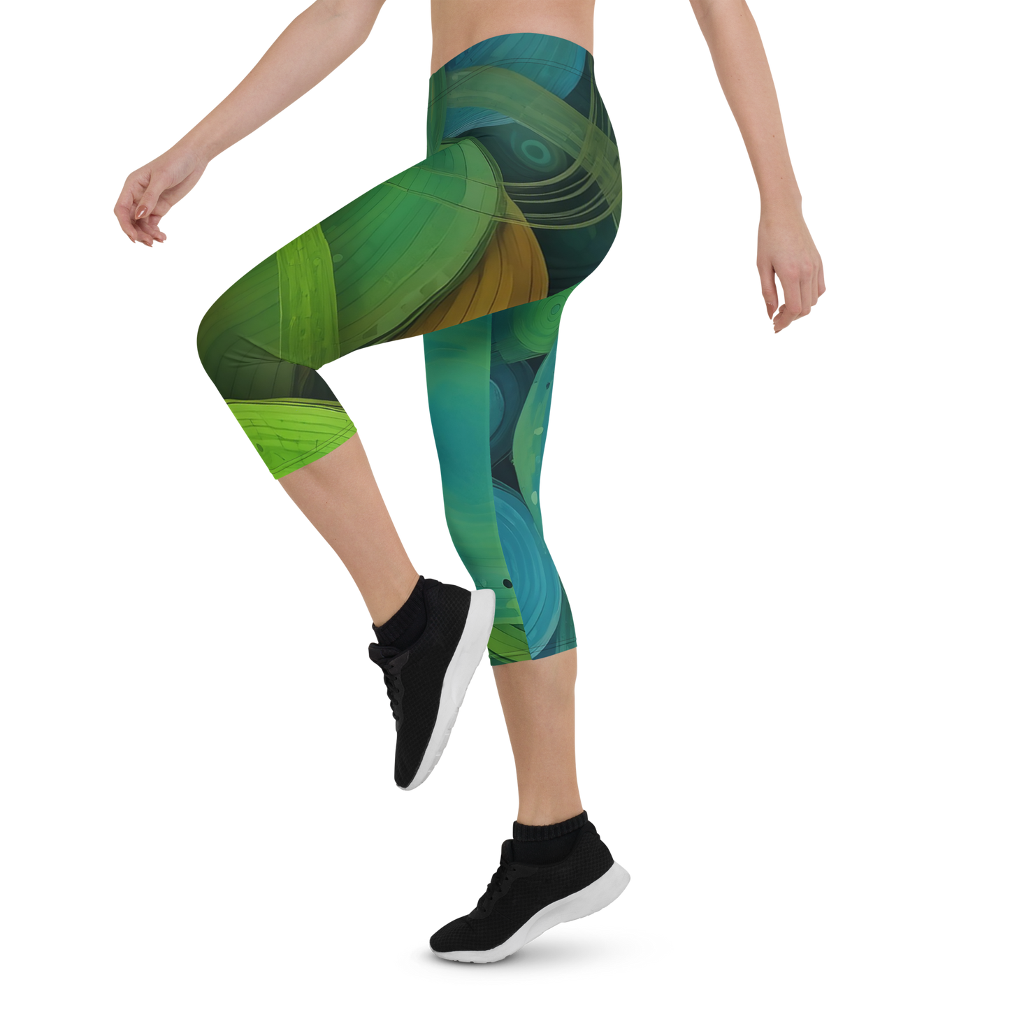 Quantum Leap Capri Leggings