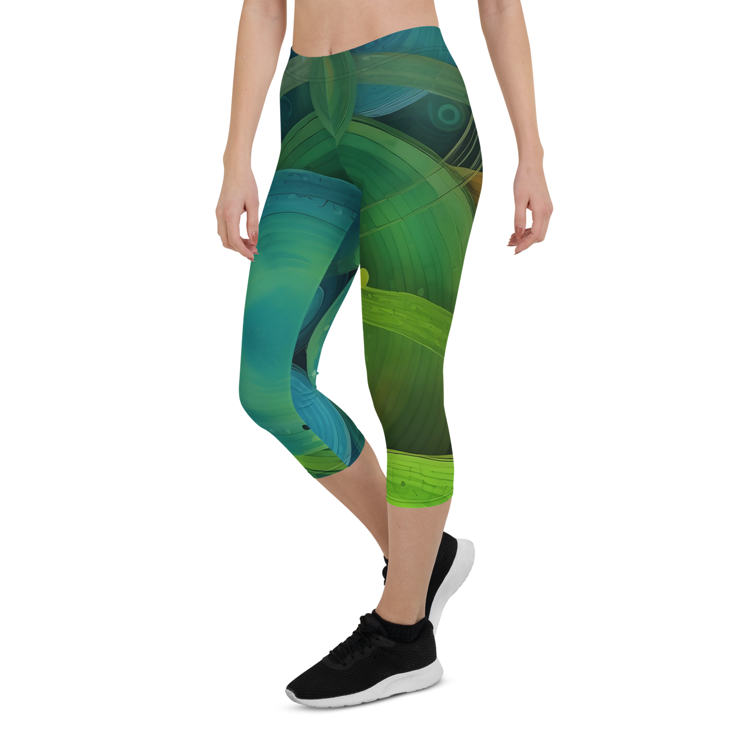 Quantum Leap Capri Leggings