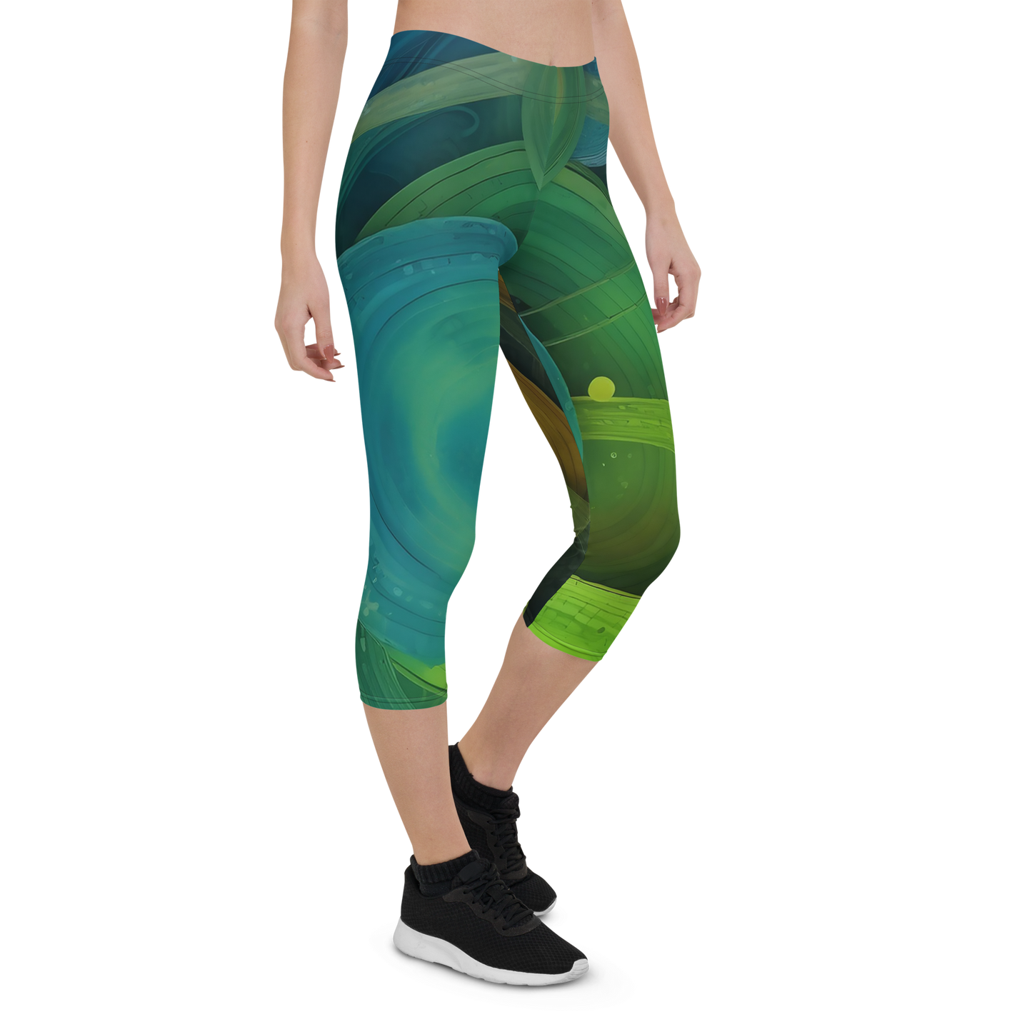 Quantum Leap Capri Leggings