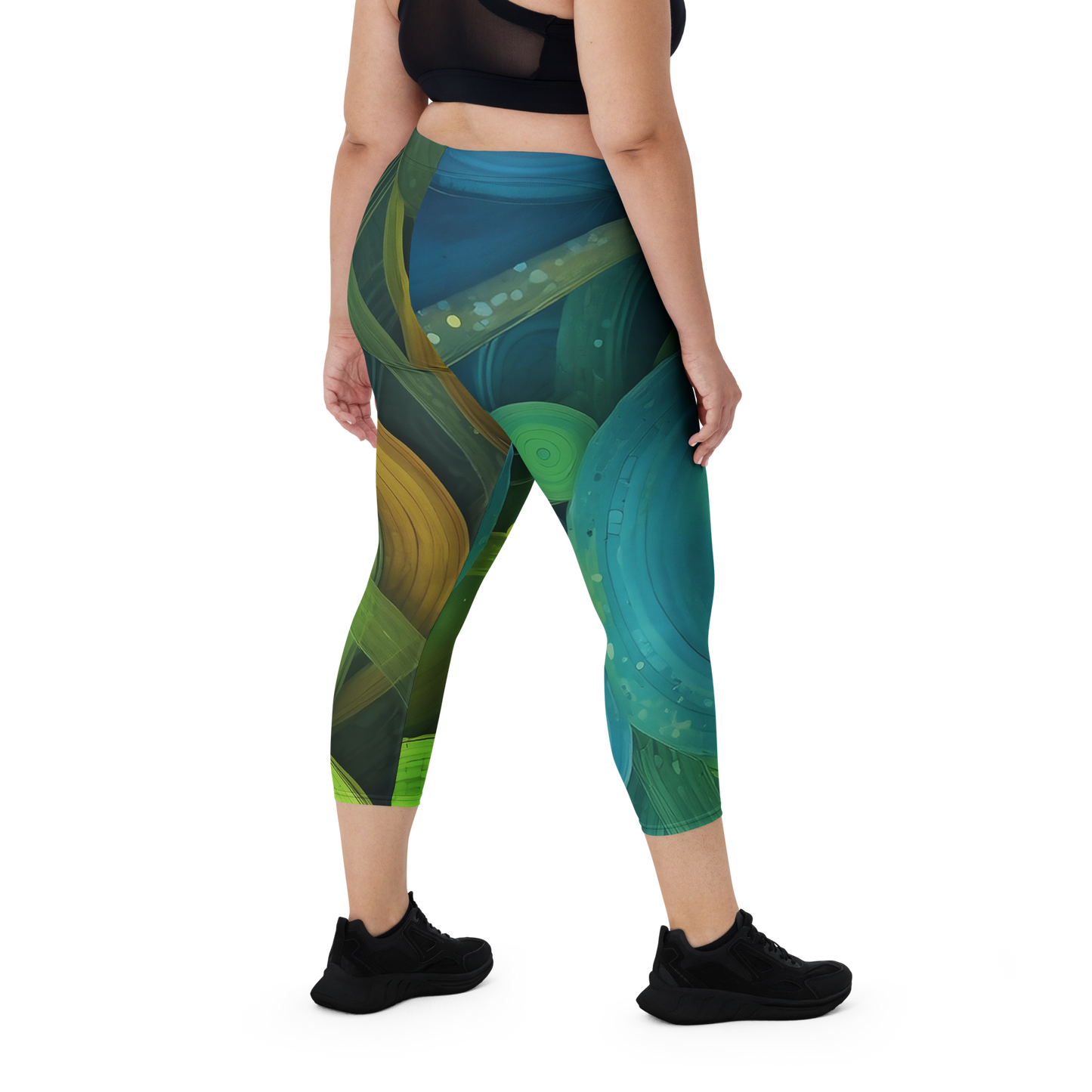 Quantum Leap Capri Leggings
