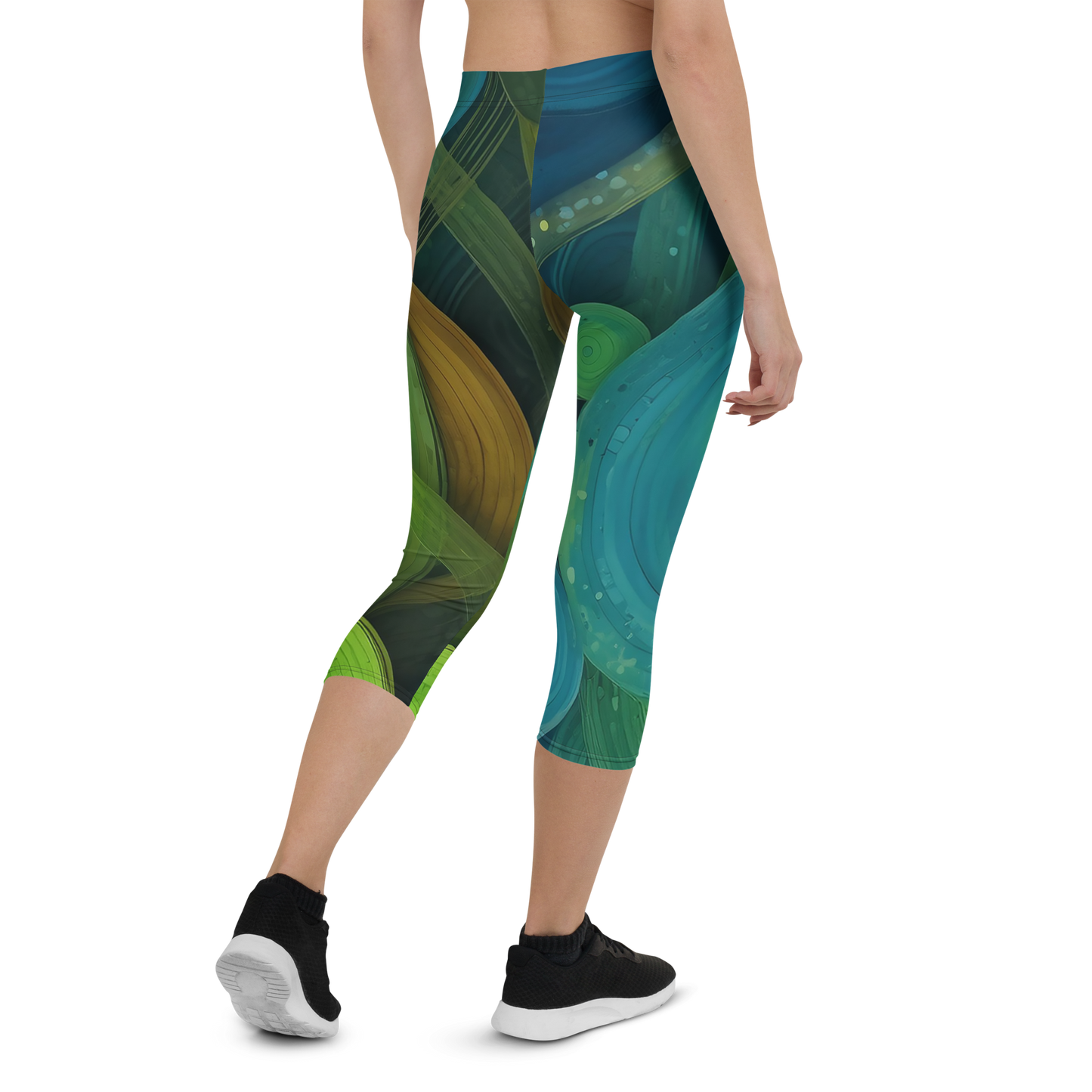 Quantum Leap Capri Leggings